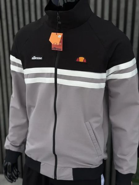 Толстовка чоловіча Ellesse весняна літня осіння кофта комір стійка двонитка повсякденна L 2611885189 фото