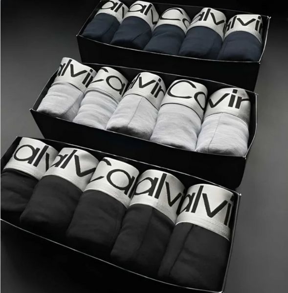 Чоловічі труси Кельвін Кляйн (Calvin Klein) Набір з 5 штук, Набір Чоловічої нижньої білизни - бавовняні L 2348432183 фото