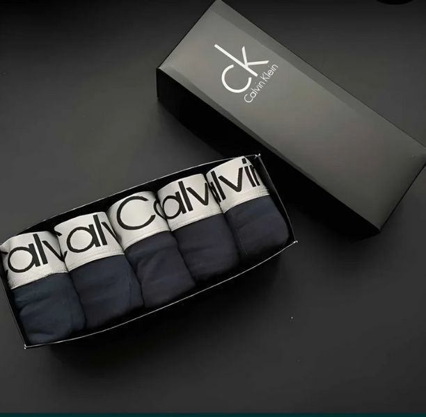 Чоловічі труси Кельвін Кляйн (Calvin Klein) Набір з 5 штук, Набір Чоловічої нижньої білизни - бавовняні L 2348432183 фото