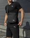 Комплект чоловічий спортивний Puma чорний футболка шорти барсетка костюм літній трикотажний пума повсякденний XXL 2656521610 фото 5