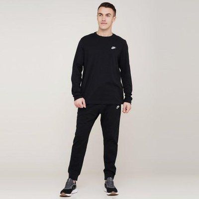 Мужской Спортивный костюм найк молодежный демисезонный легкий черный NIKE XL 1619121291 фото