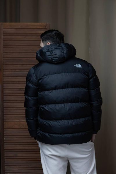 Куртка чоловіча зимова The North Face з капюшоном до -25*С коротка тепла Пуховик чоловічий зимовий TNF ТНФ 2018033912 фото