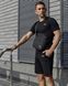 Комплект чоловічий спортивний Puma чорний футболка шорти барсетка костюм літній трикотажний пума повсякденний 3XL 2656521611 фото 9