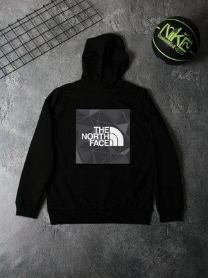 Худи мужская The North Face весенняя летняя осенняя спортивная кофта двунитка черная XL 2610958856 фото