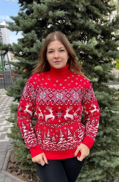 Модель "Різдвяний олень" з горлом червоний 2384778127 фото