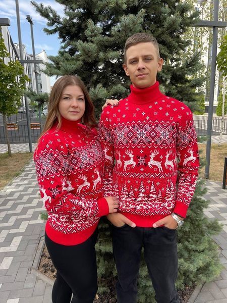 Модель "Різдвяний олень" з горлом червоний 2384778127 фото